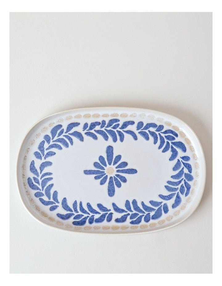 Porto Platter in Blue