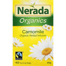 Nerada Organic Camomile Tea Bags 40 Pack
