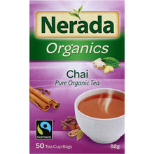 Nerada Organic Chai Tea 50 Pack 93g