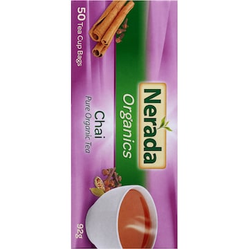 Nerada Organic Chai Tea 50 pack
