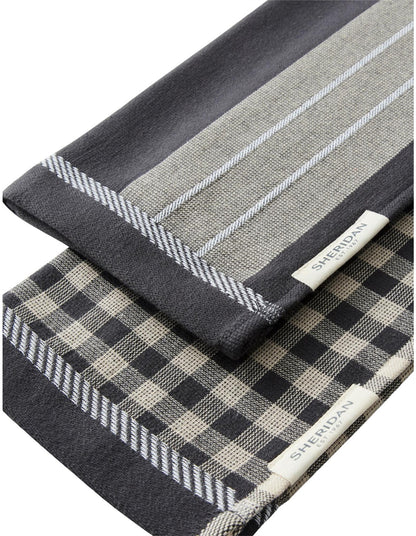 ESTE TEA TOWEL 2PK IN CARBON