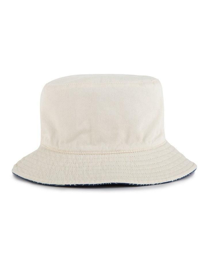 Wavey Bucket Hat in Blue