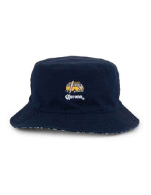 Corona Reversible Kombi Bucket Hat in Blue