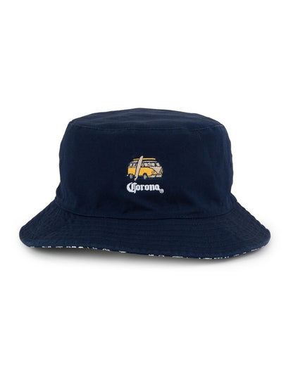 Corona Reversible Kombi Bucket Hat in Blue
