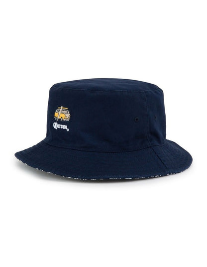 Corona Reversible Kombi Bucket Hat in Blue