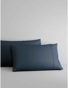 EGYPTIAN COTTON SATEEN PILLOWCASE PAIR IN NOCTURNAL
