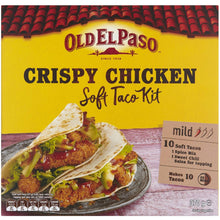 Old El Paso Taco Soft Crispy Chicken Dinner Kit Mexican Style 370g