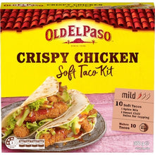 Old El Paso Taco Soft Crispy Chicken Dinner Kit Mexican Style 370g