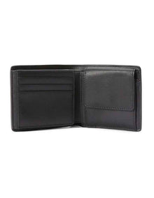 Wallet With Pocket And Tab in Black