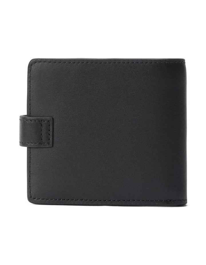 Wallet With Pocket And Tab in Black