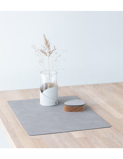 TABLE MAT SQUARE LARGE NUPO LIGHT GREY