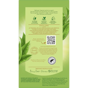 Twinings Pure Green Tea Bags 50 pack