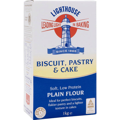 Lighthouse Biscuit Pastry & Cake Plain Flour 1kg