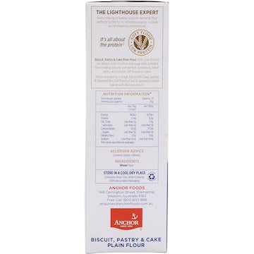 Lighthouse Biscuit Pastry & Cake Plain Flour 1kg