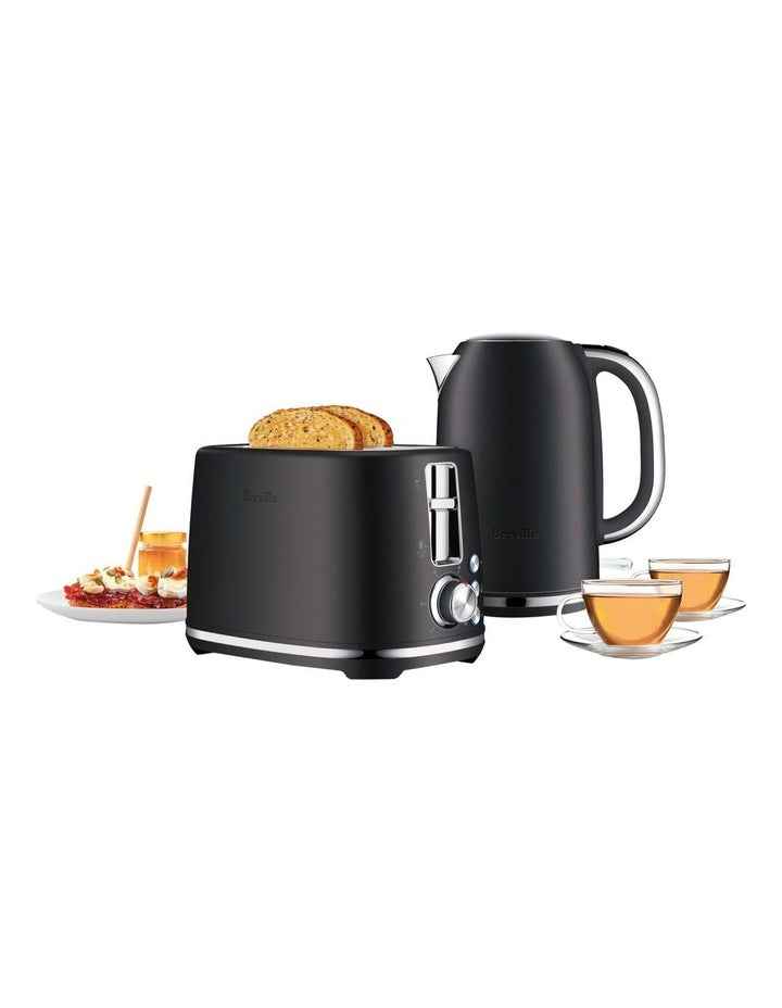 the Brunch Set Toaster & Kettle LKT822MTB2IAN1 in Matte Black