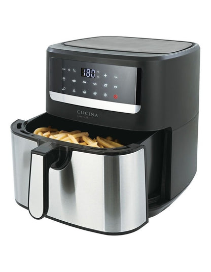 Digital Stainless Steel CAF598 Airfryer 9L in Silver