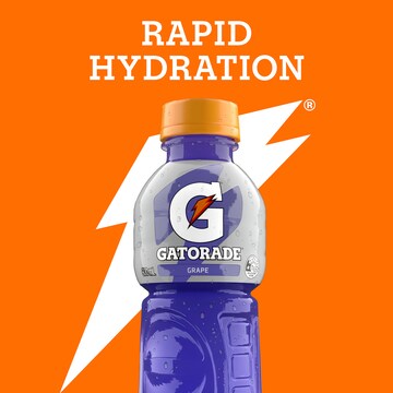 Gatorade Sports Drinks Grape Electrolyte Hydration 600mL