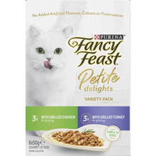 Fancy Feast Petite Delights Chicken & Turkey Cat Food 6 Pack