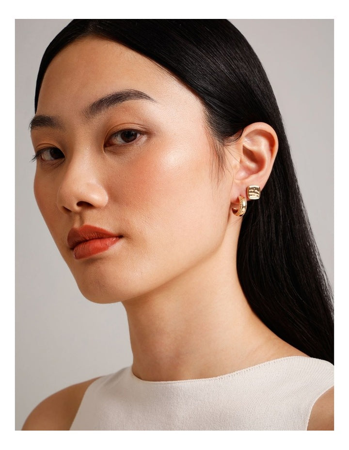 Mod 3PK Earrings in Gold
