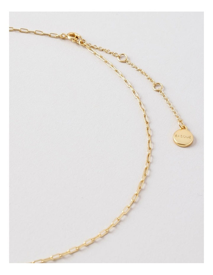 Capricorn Pendant Necklace in Gold
