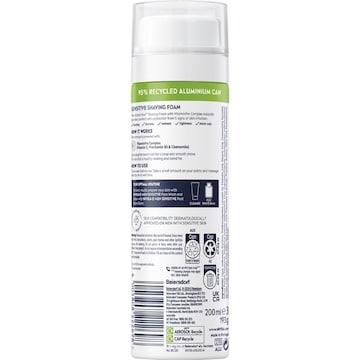 Nivea Men Sensitive Shave Foam With 5 In 1 Protection 200mL