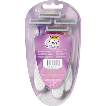BIC Razor Disposable Soleil Twilight Lavender 4 pack