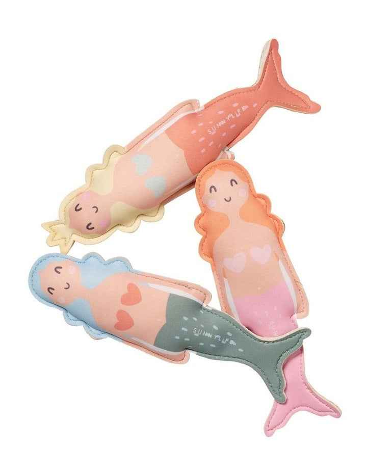 The Mermaid Dive Buddies Set Of 3 in Multi