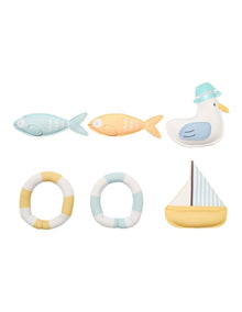 Sammy The Seagull Dive Buddies Set of 6 in Multi