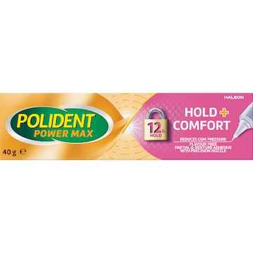 Polident Hold & Comfort Partial & Denture Adhesive 40g