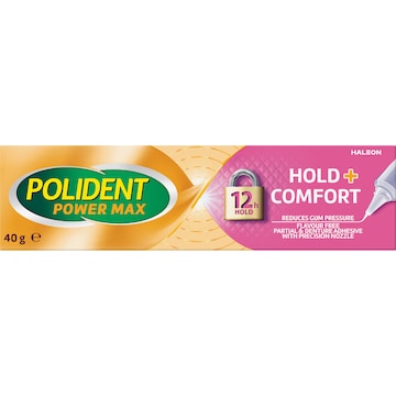 Polident Hold & Comfort Partial & Denture Adhesive 40g