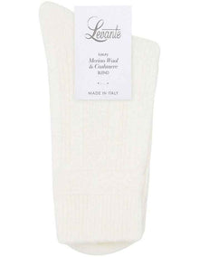 Camella Crew Sock in Cream