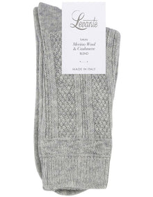Camella Crew Sock in Grey Marle