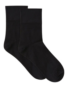 Micromodal Comfort Top Sock in Nero
