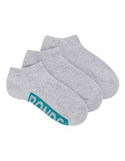 Womens Logo Cushioned Low Cut Socks 3 Pack in Pack 48L