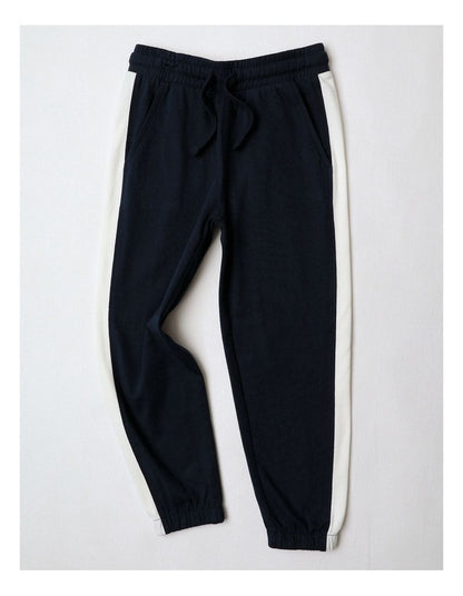 Essentials Jersey Jogger in Navy
