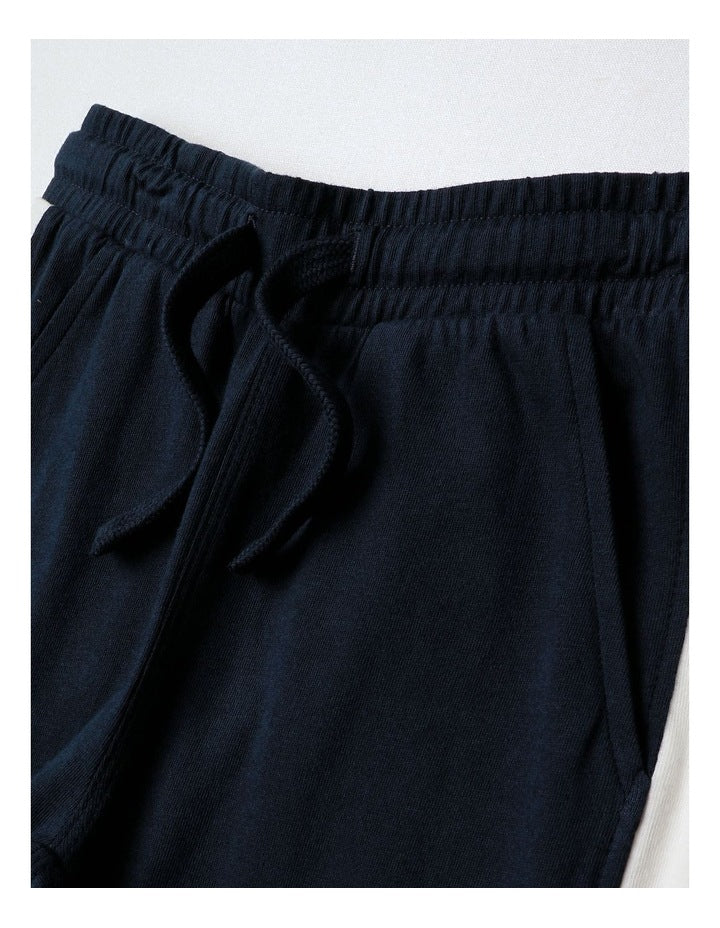 Essentials Jersey Jogger in Navy