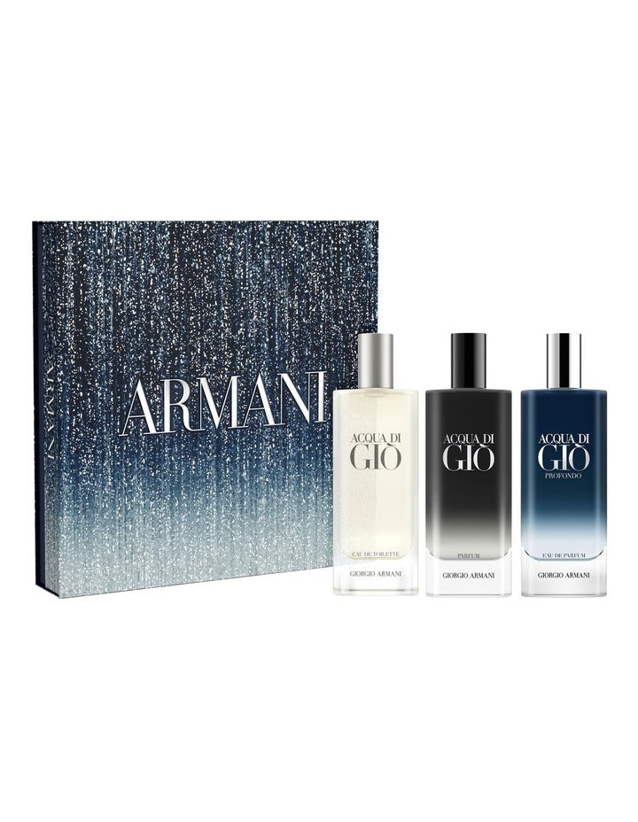 Acqua Di Gi Trio Holiday 2025 Gift Set 15ml