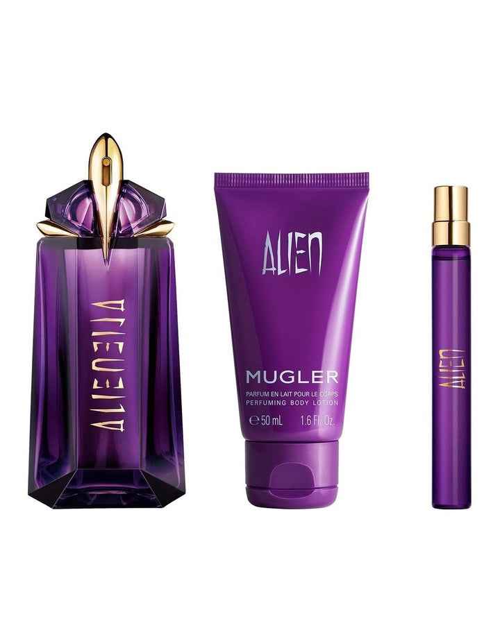 Mugler Alien EDP 90ml Set (Alien EDP 10ml & Body Lotion 50ml)