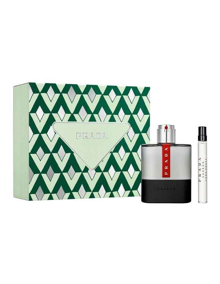 Luna Rossa Carbon Eau de Toilette 100ml Set (Luna Rossa Carbon EDT 10ml)