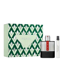 Luna Rossa Carbon Eau de Toilette 100ml Set (Luna Rossa Carbon EDT 10ml)