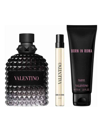 Born In Roma Uomo 100ml Set (Includes BIR Uomo 10ml & Shower Gel 75ml)