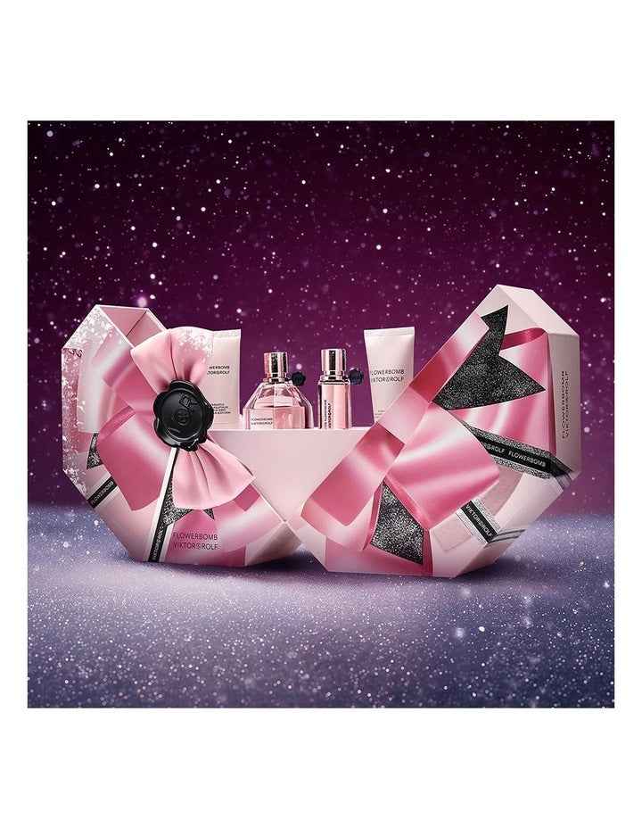 Flowerbomb Luxury 100ml Set (1000ml, 20ml, Body Lotion 50ml, Body Cream)