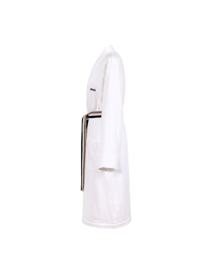 B Linea 280GSM Cotton Kimono Bath Robe White