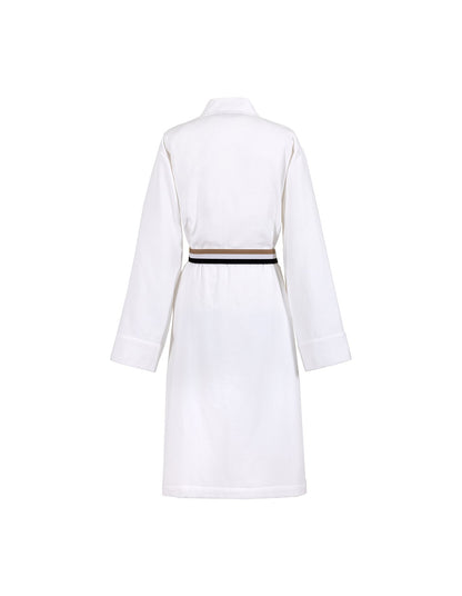 B Linea 280GSM Cotton Kimono Bath Robe White