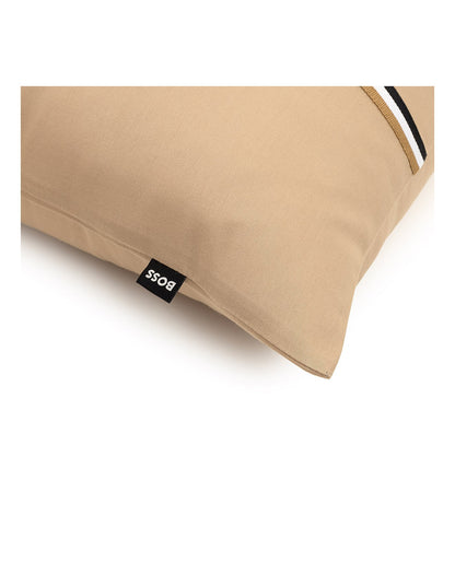 B Linea 50cm x 75cm Cotton Sateen Pillowcase Beige