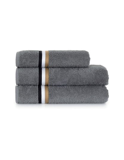 B Linea 50cm x 100cm 450GSM Cotton Hand Towel Grey