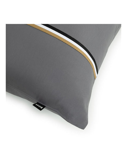 B Linea 65cm x 65cm Cotton Sateen European Pillowcase Grey