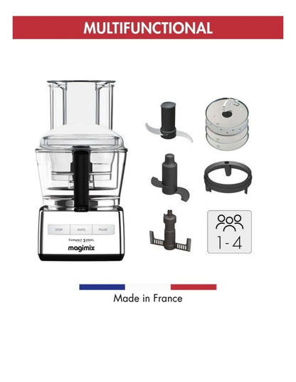 3200XL Food Processor in Mirror Chrome 18372AU