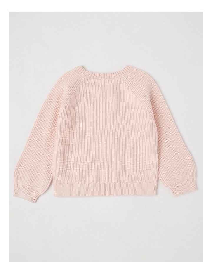 Bow Knit Jumper in Pink