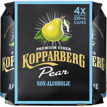 Kopparberg Non Alcoholic Pear Cider 330ml x 4 Pack